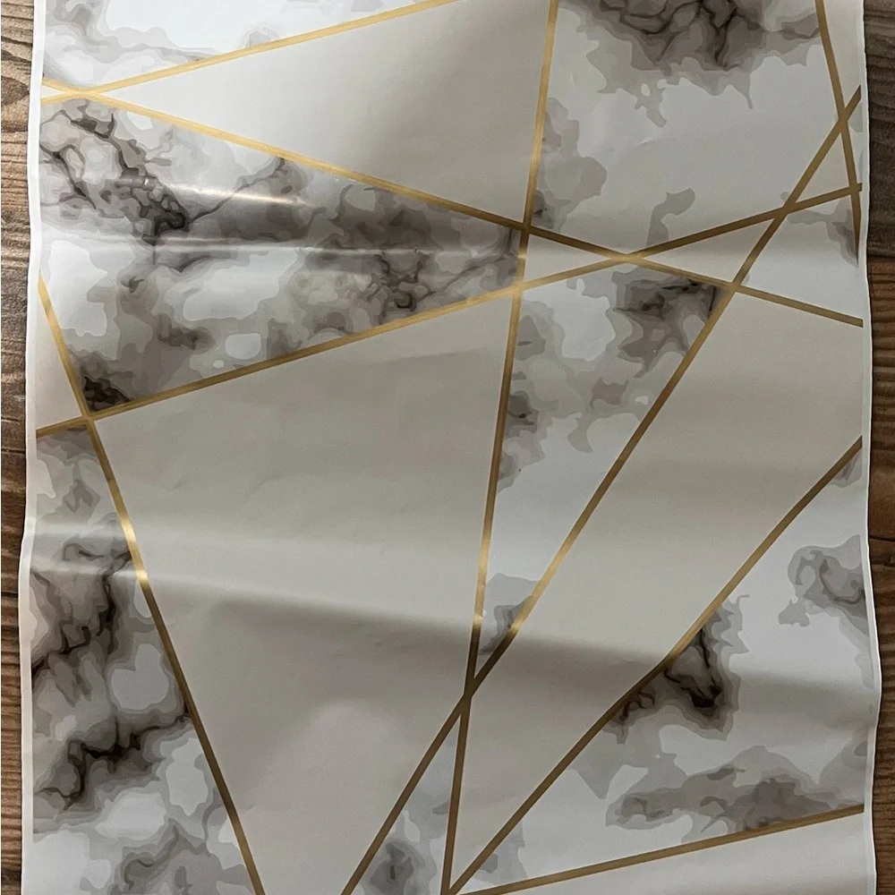 Grey/Gold Marble Polymailers